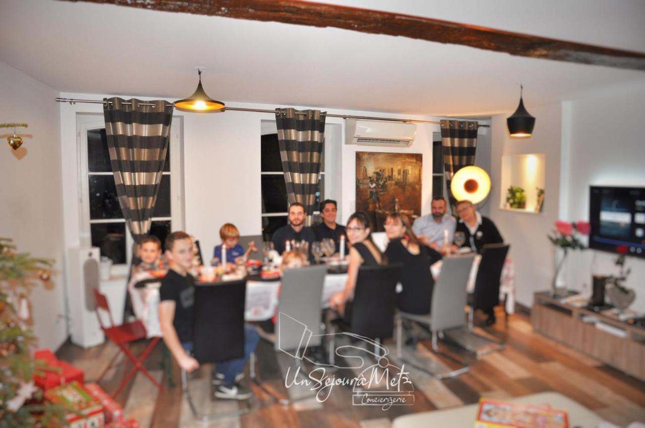 Unsejourametz-Fr Meubles Ossons Du T2 Au T4 Avec Parking, Apartamento Exterior foto